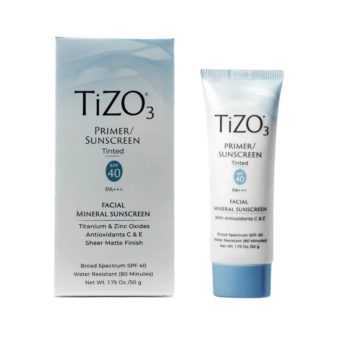 TiZO3 Primer/Sunscreen Tinted SPF40 50g | CiudadDerma