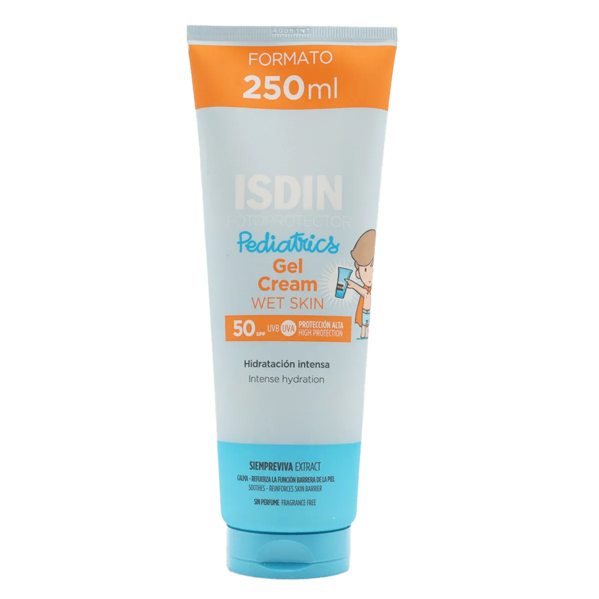 ISDIN Fotoprotector Pediatrics Gel Cream Wet Skin SPF50 250ml | CiudadDerma