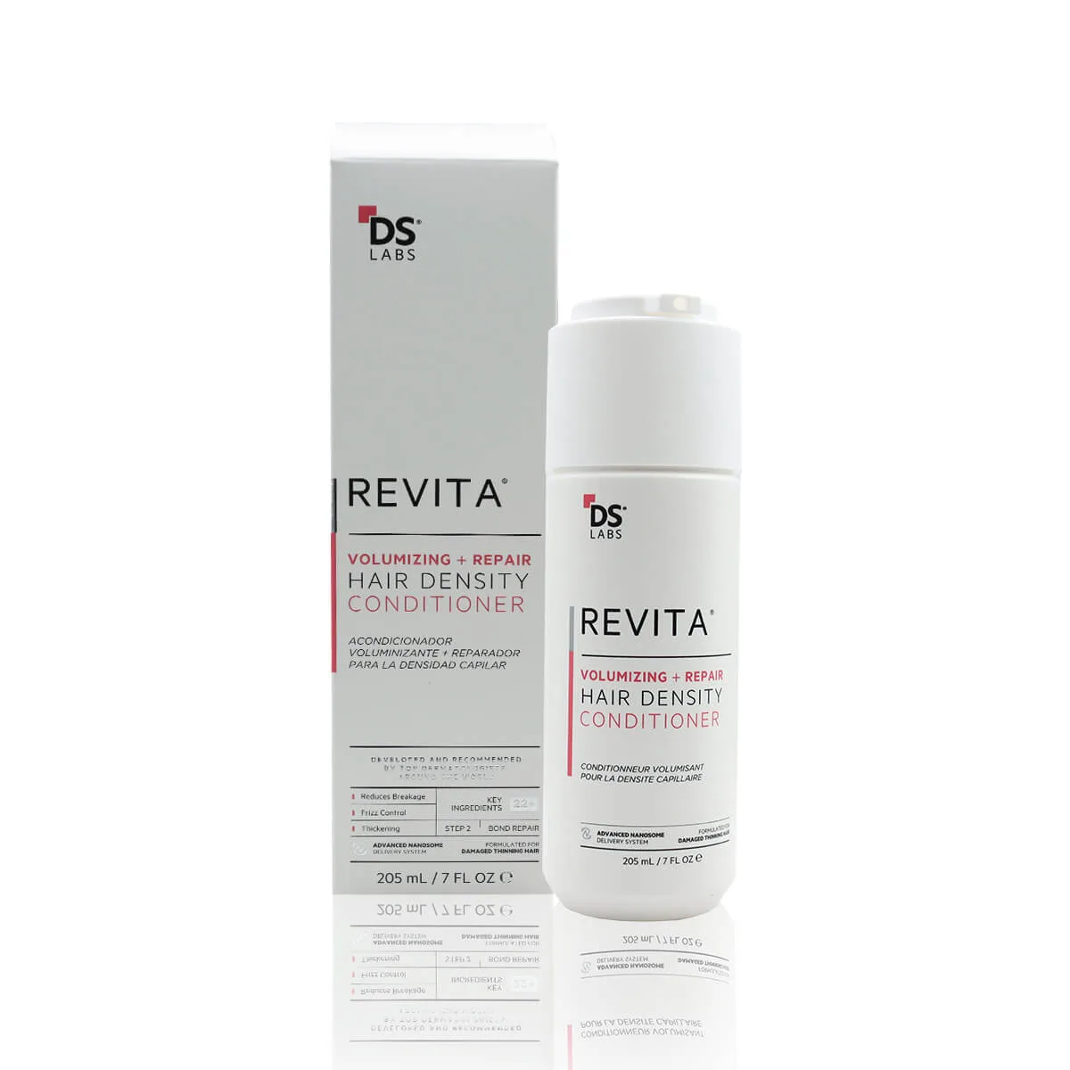 DS Laboratories Revita Volumizing + Repair Acondicionador 205ml | CiudadDerma