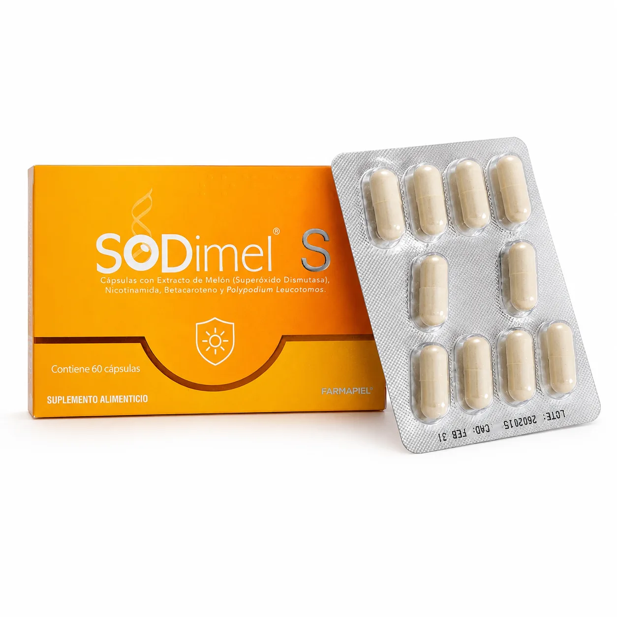SODimel S 60 cápsulas | CiudadDerma