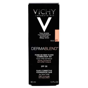 Vichy Dermablend Fondo de Maquillaje Corrector Fluido Gold 45 30ml | CiudadDerma