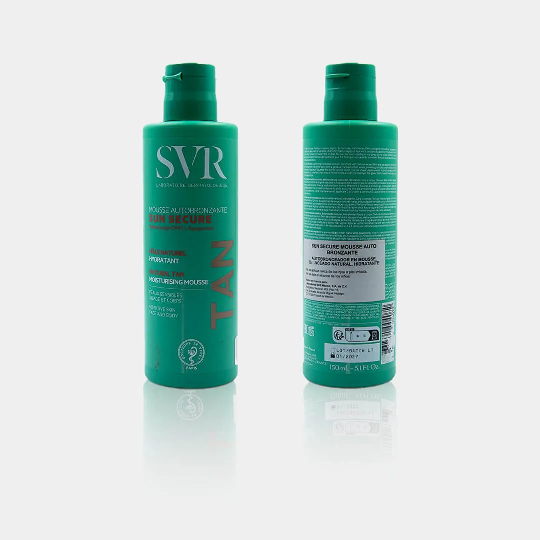 SVR Sun Secure Mousse Autobronzante Tan 150ml - Imagen 2