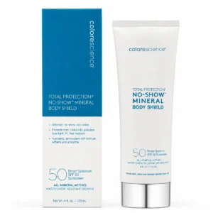 Colorescience Total Protection No-Show Mineral Body Shield SPF 50 120ml | CiudadDerma