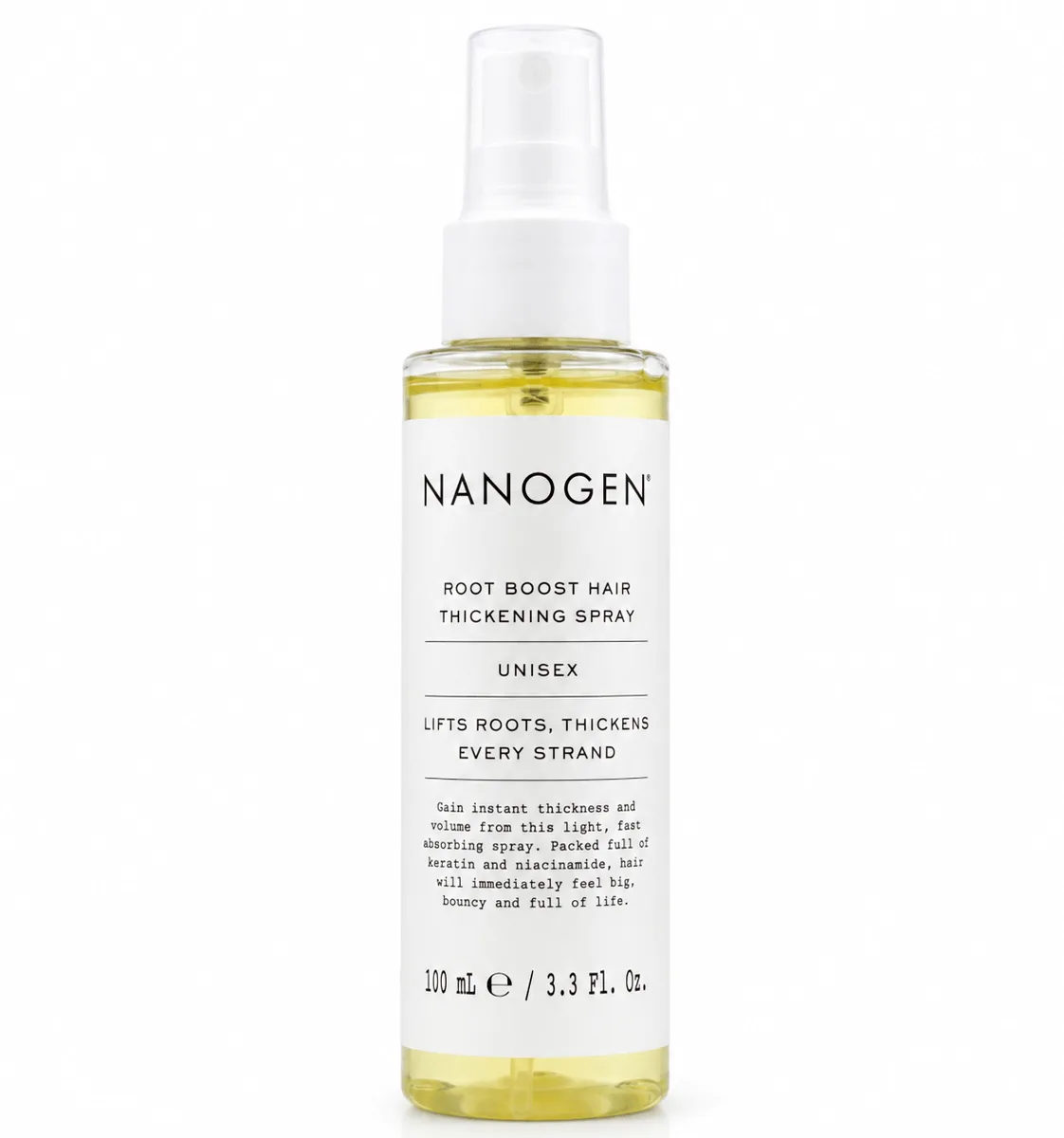 Nanogen Root Boost Hair Thickening Spray 100ml | CiudadDerma